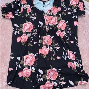 Women’s floral blouse